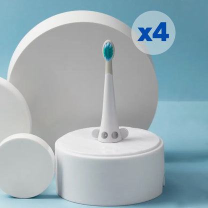 Elektrische tandenborstelkoppen voor kinderen - 4 stuks