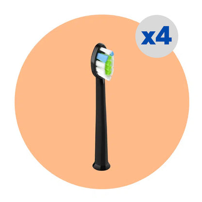 Vervangingsborstelkoppen voor elektrische tandenborstel - 4-pack